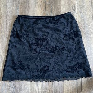 Urban outfitters black skirt
